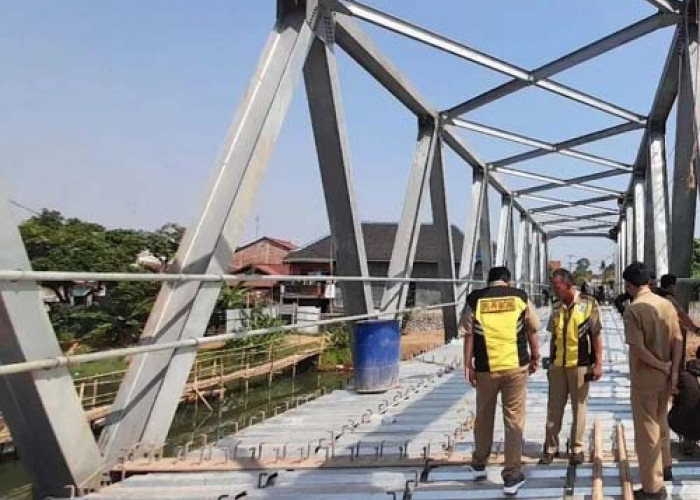  Progres Sudah 85%, Jembatan Klidang Wetan Bakal Lebih Kokoh