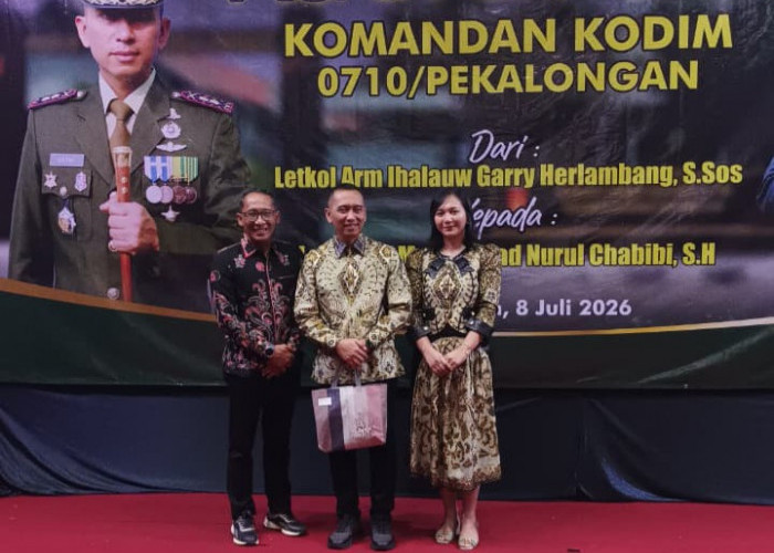 Perkuat Sinergi, Kalapas Pekalongan Hadiri Pisah Sambut Dandim 0710/Pekalongan
