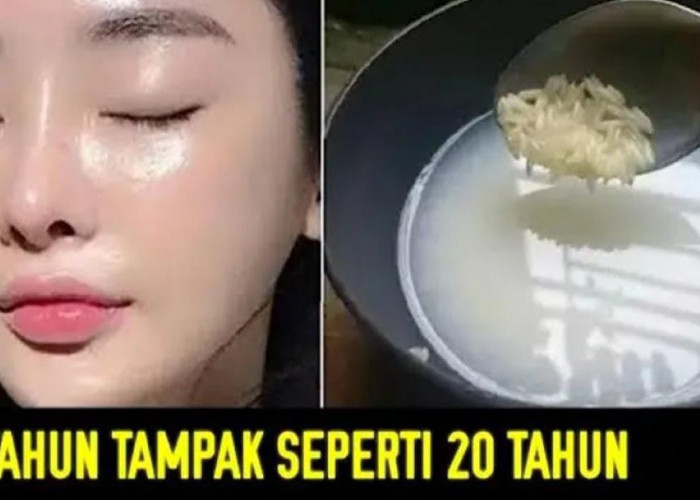 3 Cara Membuat Racikan Air Beras untuk Menghilangkan Flek Hitam, Wajah Langsung Glowing