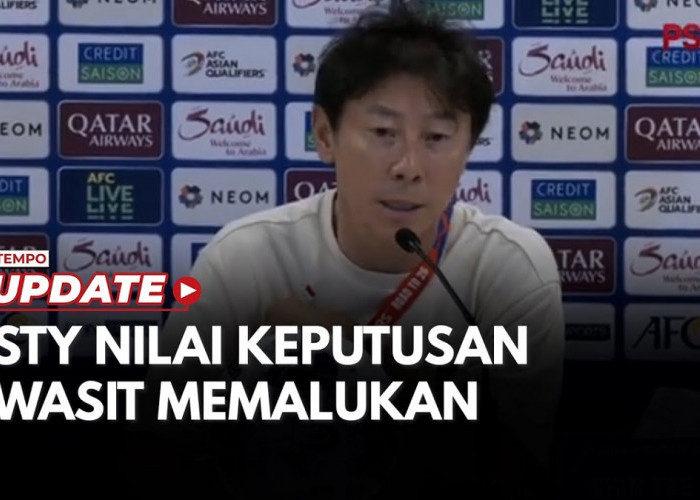 Komentar Keras Shin Tae-yong soal Keputusan Wasit Ahmed Al Kaf yang Sahkan Gol Telat Bahrain