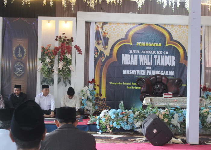 Haul Akbar Mbah Wali Tandur Ke 40, Tingkatkan Toleransi dan Membangun Persatuan dan Kesatuan