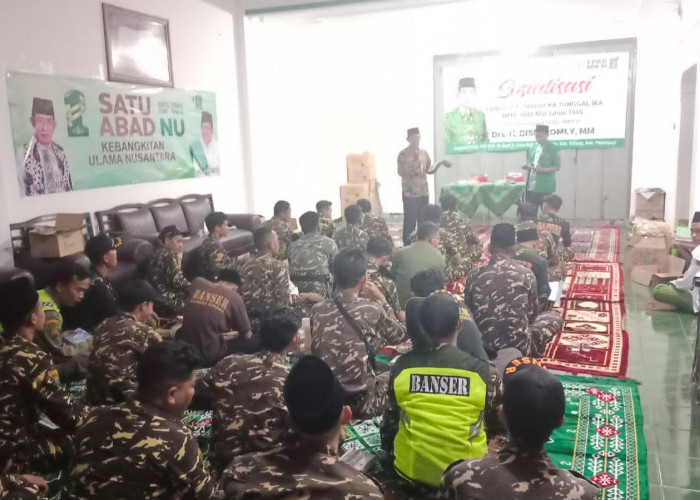 Perkuat Nasionalisme, PAC GP Ansor Kecamatan Buaran Diberikan Sosialisasi 4 Pilar Kebangsaan