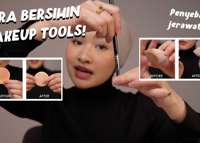4 Tips Membersihkan Alat Make Up yang Benar, supaya Bersih dan Tidak Menimbulkan Jerawat di Wajah