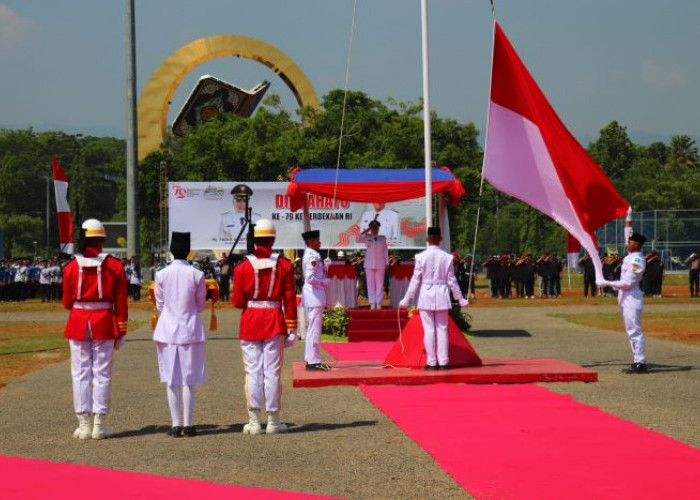 Upacara Bendera HUT Kemerdekaan RI Ke-79 di Kabupaten Pekalongan, Bupati Fadia Ingatkan Hal Ini