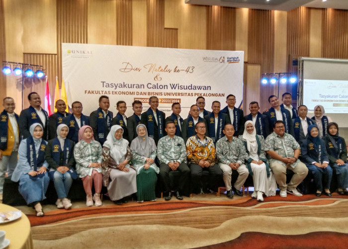 FEB Gelar Diesnatalis ke-43 dan Tasyakuran 247 Calon Wisudawan Periode September 2024