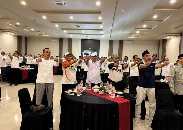Kemenag Kabupaten Pekalongan Turut Meriahkan Launching Senam Haji dan Peragaan Batik Haji Nasional