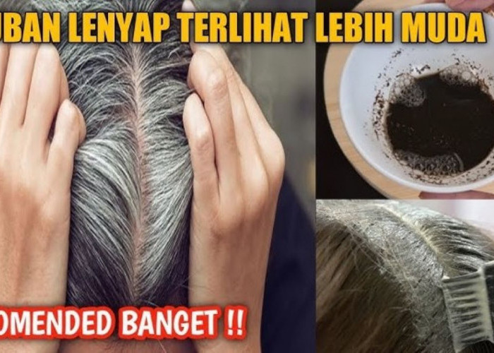 3 Bahan Alami Penghitam Uban dalam 1 Malam, Begini Cara Meraciknya Agar Hitam Merata