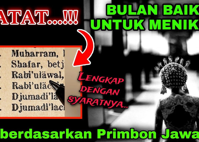 Inilah Bulan yang Baik Untuk Melangsungkan Akad Pernikahan Menurut Primbon Jawa, Ingin Tahu?