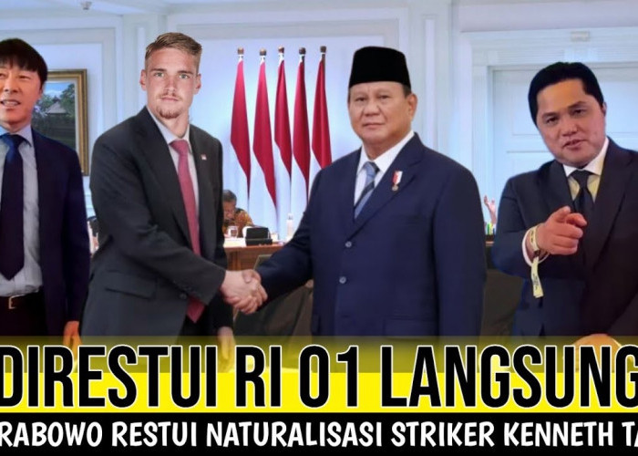 Timnas Indonesia Tambah Striker Anyar! Pak Prabowo Restui Proses Naturalisasi Kenneth Taylor