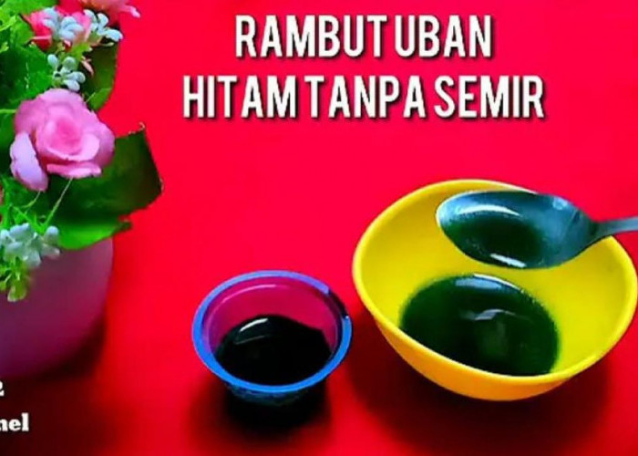 4 Cara Membuat Racikan Penghilang Uban Sampai Ke Akar Dalam 1 Malam, Rambut Langsung Hitam Permanen