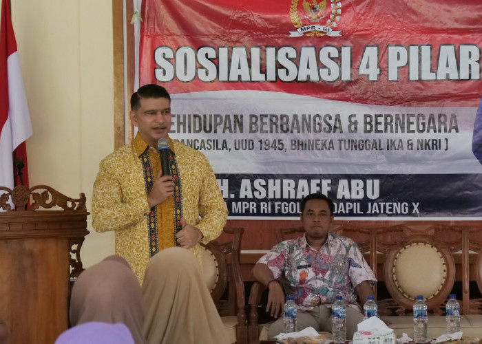 Anggota DPR RI, Ashraff Abu Gelar Sosialisai Empat Pilar di Kabupaten Pekalongan