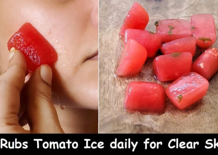 DIY Ice Cube Tomat untuk Mencerahkan Wajah, Atasi Flek Hitam Sampai Pori-Pori Besar