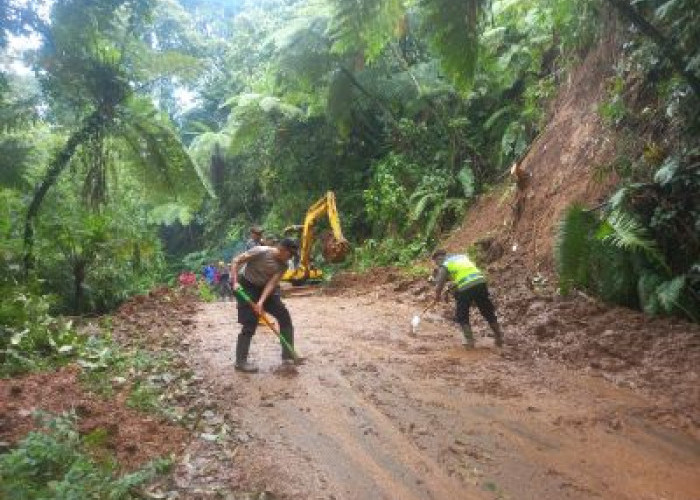 2 Titik Longsor di Kroyakan Mesoyi Tutup Jalur Doro-Petungkriyono