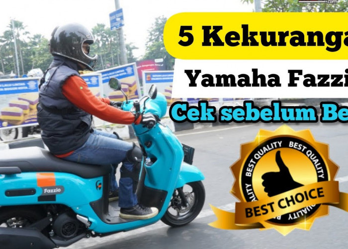 5 Kekurangan Motor Yamaha Fazzio yang Perlu Diketahui, Yuk Simak Artikel Ini