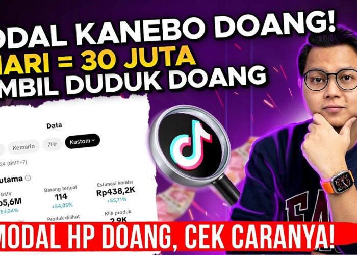 Modal Kanebo Kering Sambil Duduk, 7 Hari Tembus 30 Juta di TikTok, Kok Bisa? Begini Caranya!