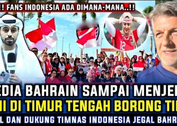 Suporter Indonesia Borong Tiket Laga Timnas Indonesia di Bahrain, Media Lokal Terheran-heran