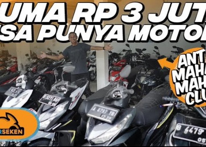 Motor Bekas Tapi Berkualitas! Inilah Rekomendasi Motor Matic Bekas 3 Jutaan, Cocok untuk Keseharian