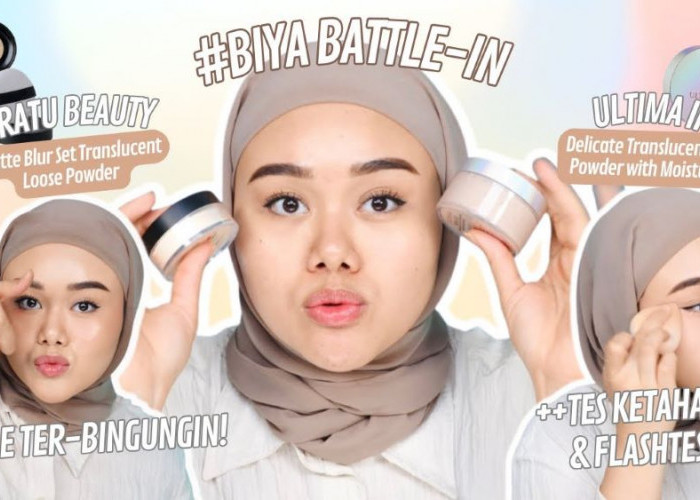 Review Battle Bedak Tabur Ultima II Vs Teratu Beauty, Mana yang Lebih Bagus dan Tahan Lama?