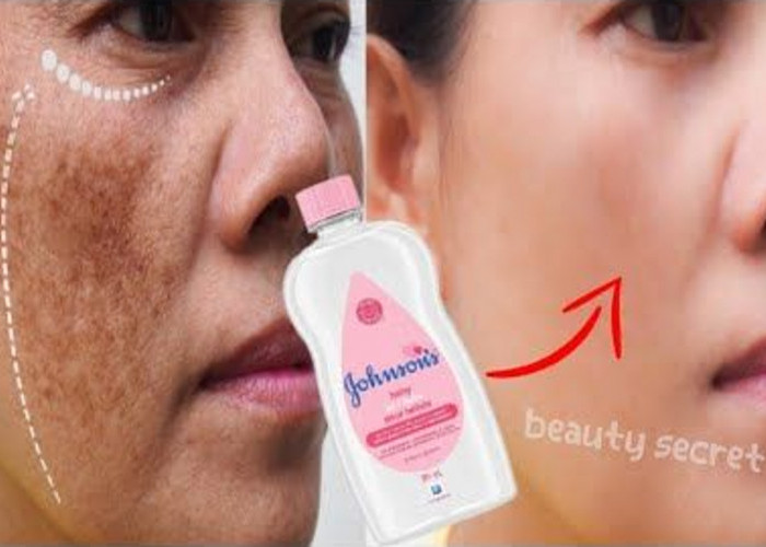 DIY Masker Baby Oil Pengelupas Flek Hitam dalam 1 Malam, Cukup Tambahkan 1 Bahan Ini Wajah Jadi Glowing