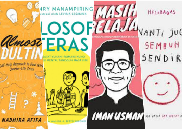 4 Buku Self-Improvement Indonesia Terbaik! Bantu Kamu Upgrade Kualitas Diri