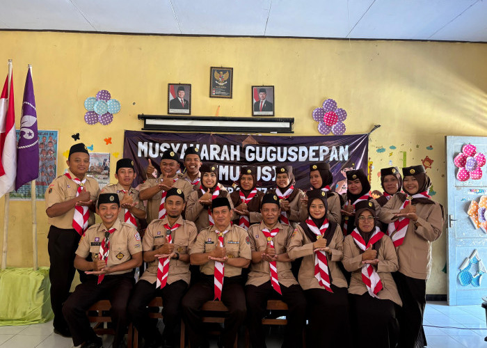 Pangkalan Pramuka SDN Tangkil Kulon Gelar Musyawarah Gugus, Tetapkan Pengurus Baru Masa Bhakti 2025–2027