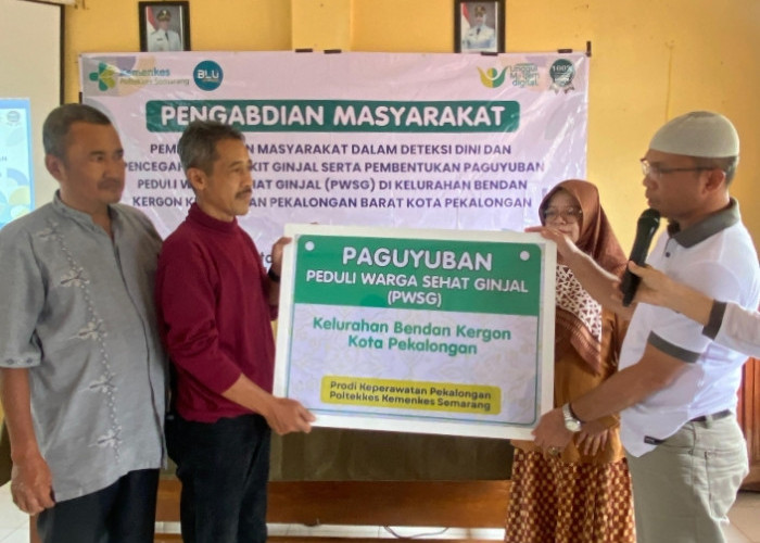  Poltekkes Keperawatan Pekalongan Lunching Paguyuban PWSG di Kelurahan Bendan Kergon 