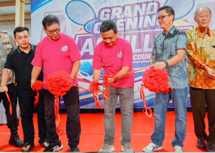 Wali Kota Aaf Resmikan Lapangan Tenis Achilles, Fasilitas Berstandar Nasional untuk Dongkrak Prestasi Atlet!