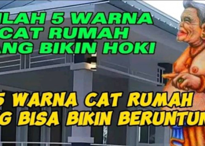 Bikin Hoki! Inilah Inilah Warna Cat Rumah yang Diyakini Mengundang Rezeki Menurut Primbon Jawa