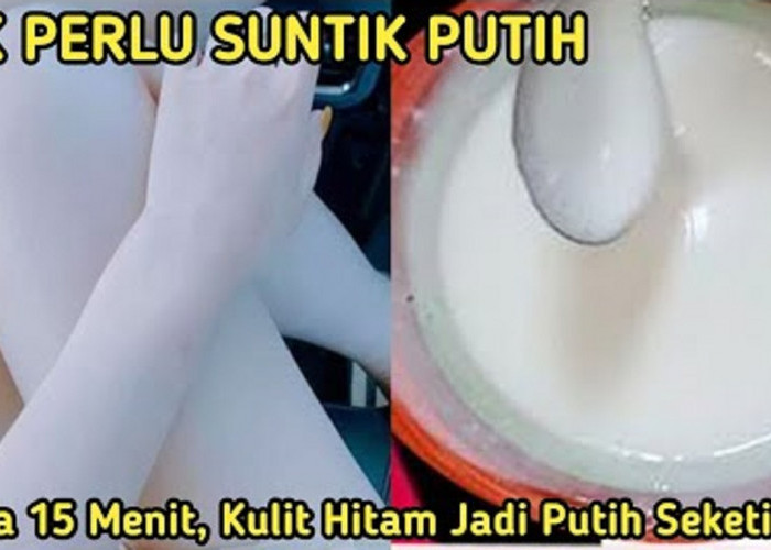 DIY Handbody Pemutih Kulit Badan Racikan Sendiri, Pakai 4 Kandungan ini Bikin Kulit Hitam Jadi Putih Glowing