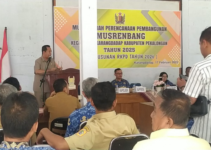 Musrenbang Kecamatan Karangdadap, Ketua DPRD H. Abdul Munir Minta Pelayanan Kesehatan di Tingkatkan