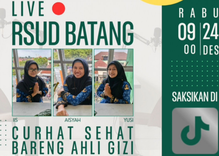 Buka Curhat Gizi, RSUD Batang Edukasi Masyarakat Terkait Diet IF