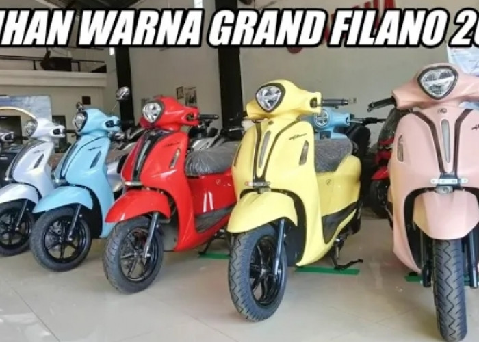 Skuter Modern Yamaha Grand Filano 2024 hadir dengan Tawaran Cicilan Mulai Rp 1 Jutaan Akhir Bulan Ini
