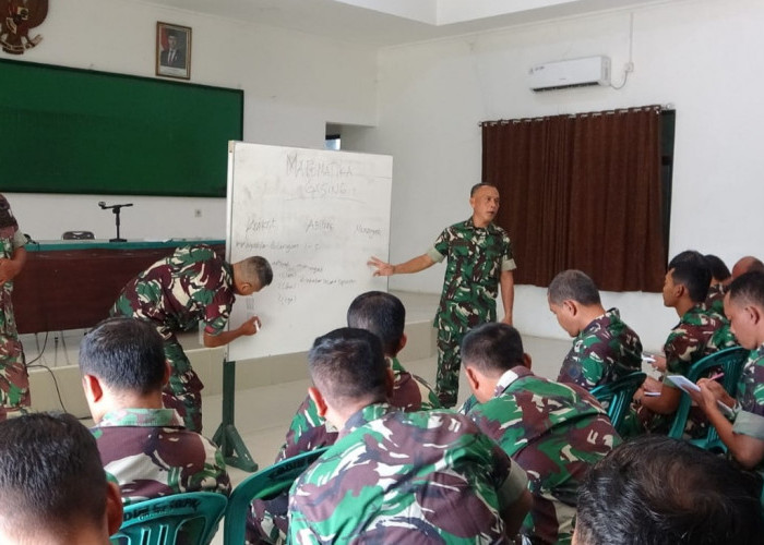 Kodim Pekalongan Gelar Pelatihan Matematika Metode Gasing untuk Babinsa