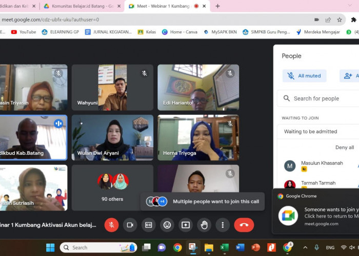 Tolak Gaptek, Komunitas Kumbang  Ajak Ratusan Guru Batang Manfaatkan Akun Belajar.id