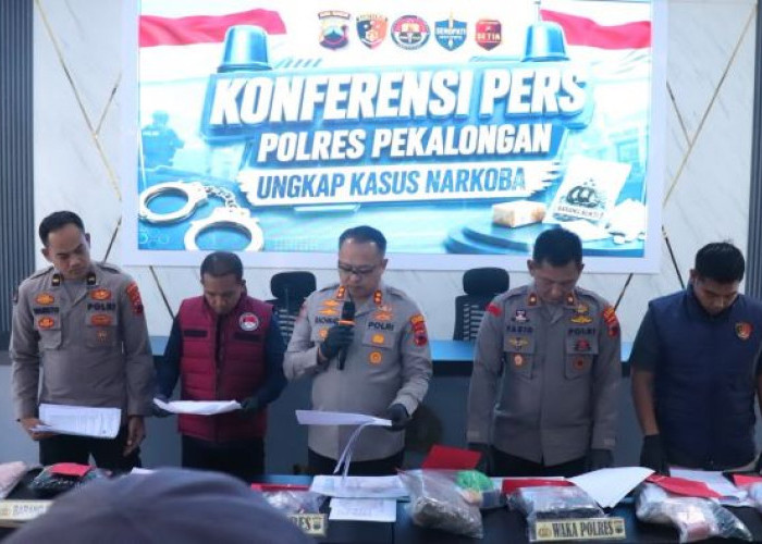 Polres Pekalongan Ungkap 16 Kasus Narkoba dalam Tiga Bulan, 24 Tersangka Diamankan