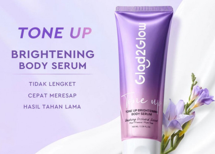 Review Body Serum Glad2Glow untuk Mencerahkan Kulit, Diklaim Bisa Pudarkan Noda Hitam