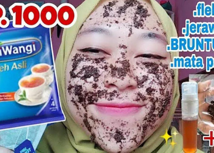 Masker Teh Pemutih Wajah Hanya 1 Malam, Bantu Kecilkan Pori-Pori dan Hilangkan Flek Hitam