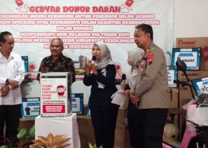 Unit Donor Darah PMI Kabupaten Pekalongan Gelar Gebyar Donor Darah, Bentuk Apresiasi Untuk Pendonor