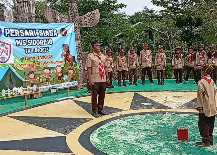 Pramuka MIS Sidorejo Tirto Gelar Persari Siaga, Latih Kemandirian dan Kerja Sama Siswa Siaga