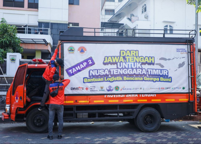 Dari Jateng untuk Warga NTT, Semangat Gotong Royong Bantu Korban Gempa