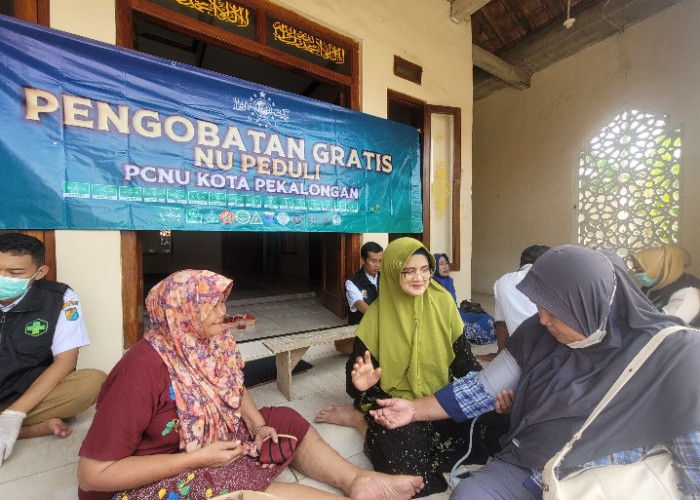 NU Peduli: PCNU Kota Pekalongan Gelar Pengobatan Gratis bagi Warga Terdampak Banjir Rob