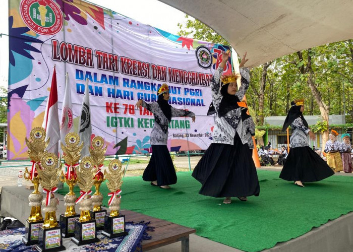 Unjuk Kreativitas, Guru TK di Kecamatan Batang Tampilkan Skill Kesenian