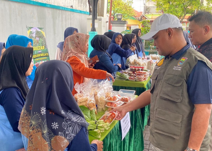 Warga Sekitar Antusias Berbelanja, Dispaperta Batang Bakal Intensifkan Bazar Produk Pertanian dan Peternakan