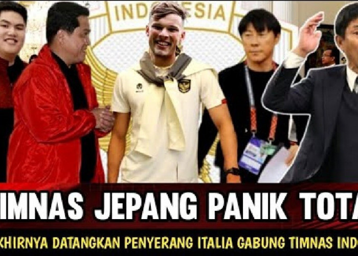 Bikin Panik Jepang! Erick Thohir Rampungkan Proses Naturalisasi penyerang Serie A untuk Timnas Indonesia?