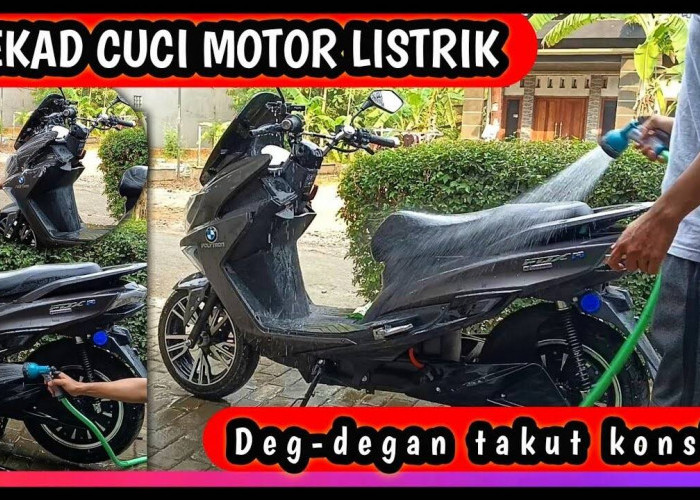 Cara Mencuci Motor Listrik Polytron Fox  dengan Aman dan Efektif, Jangan Sampai Salah!