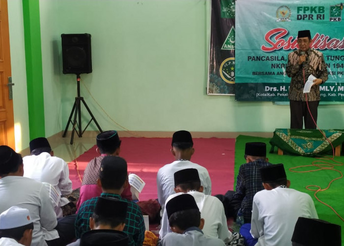 Remaja NU Wonoyoso Diberikan Sosialisasi 4 Pilar Kebangsaan