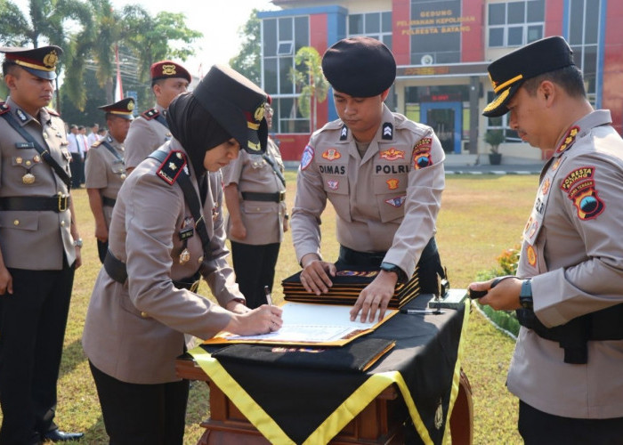 Polresta Batang Lakukan Rotasi Besar-besaran, 7 Kasat dan 3 Kapolsek Berganti