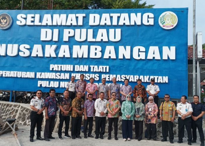Kalapas Pekalongan Dampingi Wali Kota Pekalongan Kunjungi Nusakambangan, Sinergi Pemasyarakatan dan Pemda