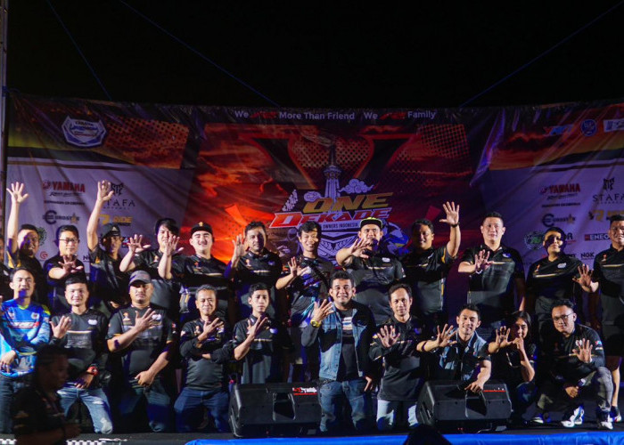 Kemeriahan Momen Istimewa Jambore Nasional ke-5 dan Satu Dekade Yamaha R25 Owners Indonesia di Yogyakarta