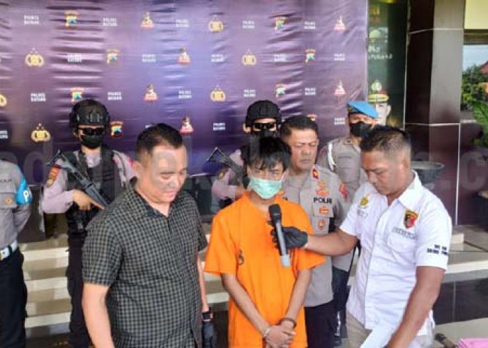 5 Orang Anggota Gangster di Batang Dibekuk, Bacok Pengendara Motor Saat Melintas 